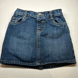 Old Navy toddler girls denim skirt